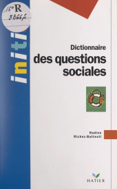 E-book, Dictionnaire des questions sociales, Hatier (réédition numérique FeniXX)