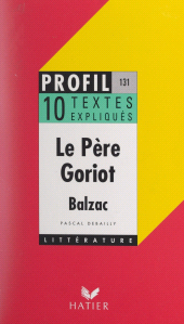 E-book, Le Père Goriot, Balzac, Hatier (réédition numérique FeniXX)