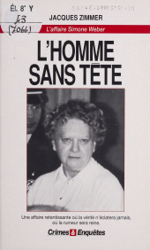 E-book, L'Homme sans tête : L'affaire Simone Weber, J'ai lu (réédition numérique FeniXX)