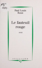 E-book, Le Fauteuil rouge, Julliard (réédition numérique FeniXX)
