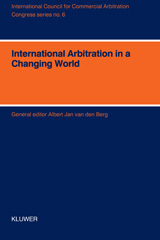 E-book, International Arbitration in a Changing World - XIth International Arbitration Conference, Wolters Kluwer