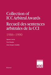 eBook, Collection of ICC Arbitral Awards 1986 - 1990, Wolters Kluwer