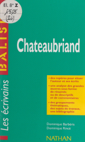 eBook, Chateaubriand, Nathan (réédition numérique FeniXX)