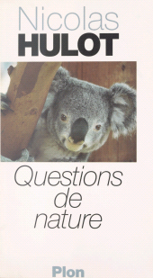 eBook, Questions de nature, Plon (réédition numérique FeniXX)