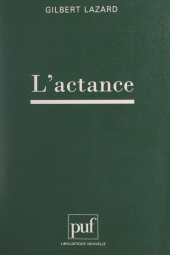 eBook, L'actance, Presses universitaires de France (réédition numérique FeniXX)