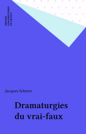 E-book, Dramaturgies du vrai-faux, Presses universitaires de France (réédition numérique FeniXX)
