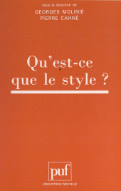 E-book, Actes du Colloque international "Qu'est-ce-que le style ?", Presses universitaires de France (réédition numérique FeniXX)