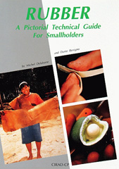E-book, Rubber : Un guide technique illustré pour les petits planteurs, Cirad