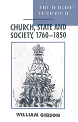 eBook, Church, State and Society, 1760–1850, Gibson, William, Red Globe Press