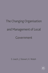 eBook, The Changing Organisation and Management of Local Government, Red Globe Press