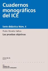 E-book, Las pruebas objetivas, Morales Vallejo, Pedro, Universidad de Deusto