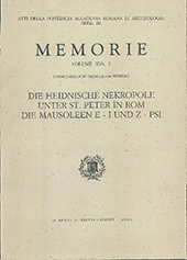 E-book, Die heidnische Nekropole unter St. Peter in Rom : vol. II : Die Mausoleen E-I und Z-PSI, Mielsch, Harald, "L'Erma" di Bretschneider