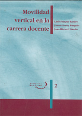 E-book, Movilidad vertical en la carrera docente, Edicions de la Universitat de Lleida