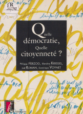 E-book, Quelle démocratie, quelle citoyenneté ?, Éditions de l'Atelier (réédition numérique FeniXX)
