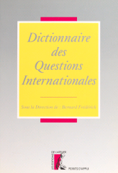 eBook, Dictionnaire des questions internationales, Éditions de l'Atelier (réédition numérique FeniXX)