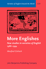 E-book, More Englishes, John Benjamins Publishing Company