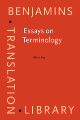 E-book, Essays on Terminology, Rey, Alain, John Benjamins Publishing Company