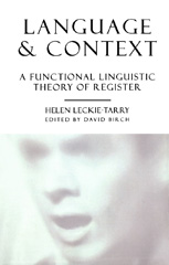 E-book, Language and Context, Leckie-Tarry, Helen, Bloomsbury Publishing