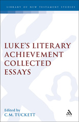 E-book, Luke's Literary Achievement, Bloomsbury Publishing