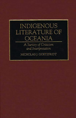 E-book, Indigenous Literature of Oceania, Goetzfridt, Nicholas J., Bloomsbury Publishing