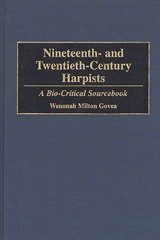 E-book, Nineteenth- and Twentieth-Century Harpists, Govea, Wenonah M., Bloomsbury Publishing