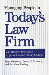 E-book, Managing People in Today's Law Firm, Charnov, Bruce H., Bloomsbury Publishing