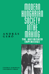 E-book, Modern Hungarian Society in the Making, Central European University Press