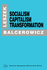 E-book, Socialism, Capitalism, Transformation, Central European University Press
