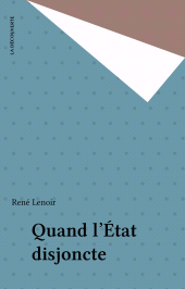 E-book, Quand l'État disjoncte, La Découverte (réédition numérique FeniXX)