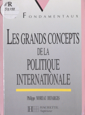 E-book, Les Grands Concepts de la politique internationale, Hachette (réédition numérique FeniXX)