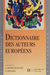E-book, Dictionnaire des auteurs européens, Hachette (réédition numérique FeniXX)
