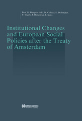 eBook, Institutional Changes and European Social Policies after the Treaty of Amsterdam, Wolters Kluwer