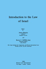 E-book, Introduction to the Law of Israel, Wolters Kluwer