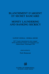 eBook, Money Laundering and Banking Secrecy, Wolters Kluwer