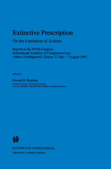 E-book, Extinctive Prescription, Kluwer Law International