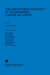 eBook, The Employment Contract in Transforming Labour Relations, Wolters Kluwer