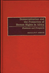 eBook, Democratization and the Protection of Human Rights in Africa, Bloomsbury Publishing