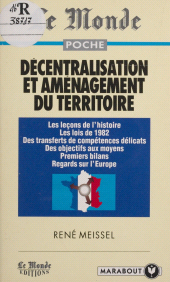 E-book, Décentralisation et aménagement du territoire, Marabout (réédition numérique FeniXX)