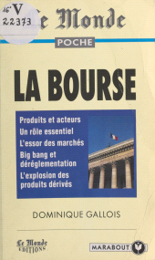 E-book, La Bourse, Marabout (réédition numérique FeniXX)