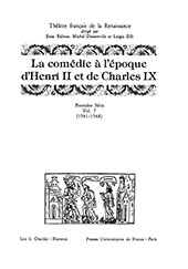 E-book, Théâtre français de la Renaissance : première série, Leo S. Olschki