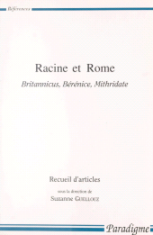 E-book, Racine et Rome : Britannicus, Bérénice, Mithridate, Editions Paradigme (réédition numérique FeniXX)