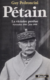 eBook, Pétain : la victoire perdue (1919-1940), Perrin (réédition numérique FeniXX)