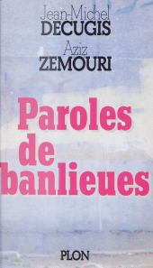 eBook, Paroles de banlieues, Plon (réédition numérique FeniXX)