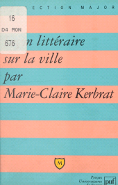 E-book, Leçon littéraire sur la ville, Presses universitaires de France (réédition numérique FeniXX)