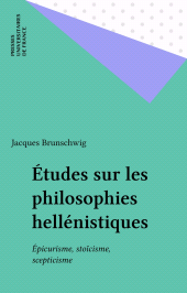 E-book, Études sur les philosophies hellénistiques : Épicurisme, stoïcisme, scepticisme, Presses universitaires de France (réédition numérique FeniXX)