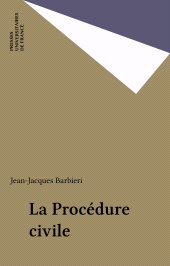 E-book, La Procédure civile, Presses universitaires de France (réédition numérique FeniXX)