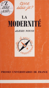E-book, La modernité, Presses universitaires de France (réédition numérique FeniXX)