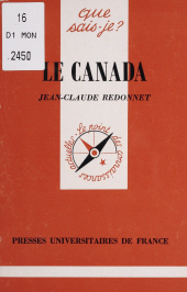 E-book, Le Canada, Presses universitaires de France (réédition numérique FeniXX)