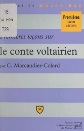 E-book, Premières leçons sur le conte voltairien, Presses universitaires de France (réédition numérique FeniXX)