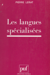 E-book, Les langues spécialisées, Presses universitaires de France (réédition numérique FeniXX)